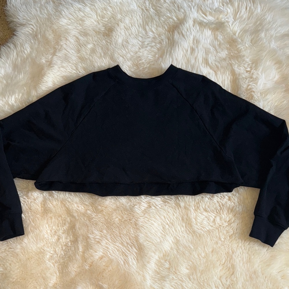 ALO Yoga Black Crop Top